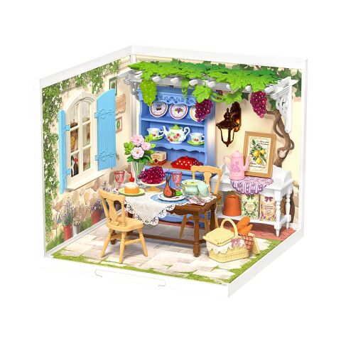 RoboTime 3D-Puzzle Miniaturhaus Sommerveranda